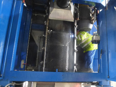 Nettoyage broyeur Tiger chez VEOLIA Rungis