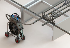 flat dry coolong system