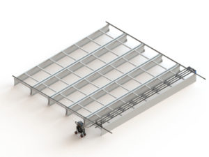 flat dry coolong system